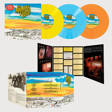 Yellow, Blue & Orange Vinyl 3LP
