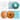 Transparent Orange & Teal Vinyl 2LP