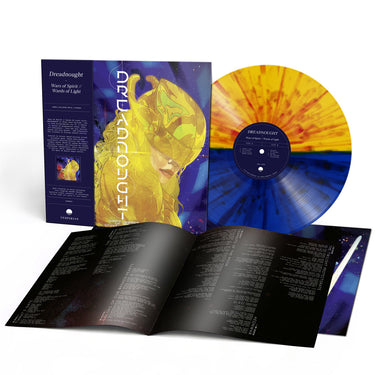 Gold/Blue With Red Splatter Vinyl LP