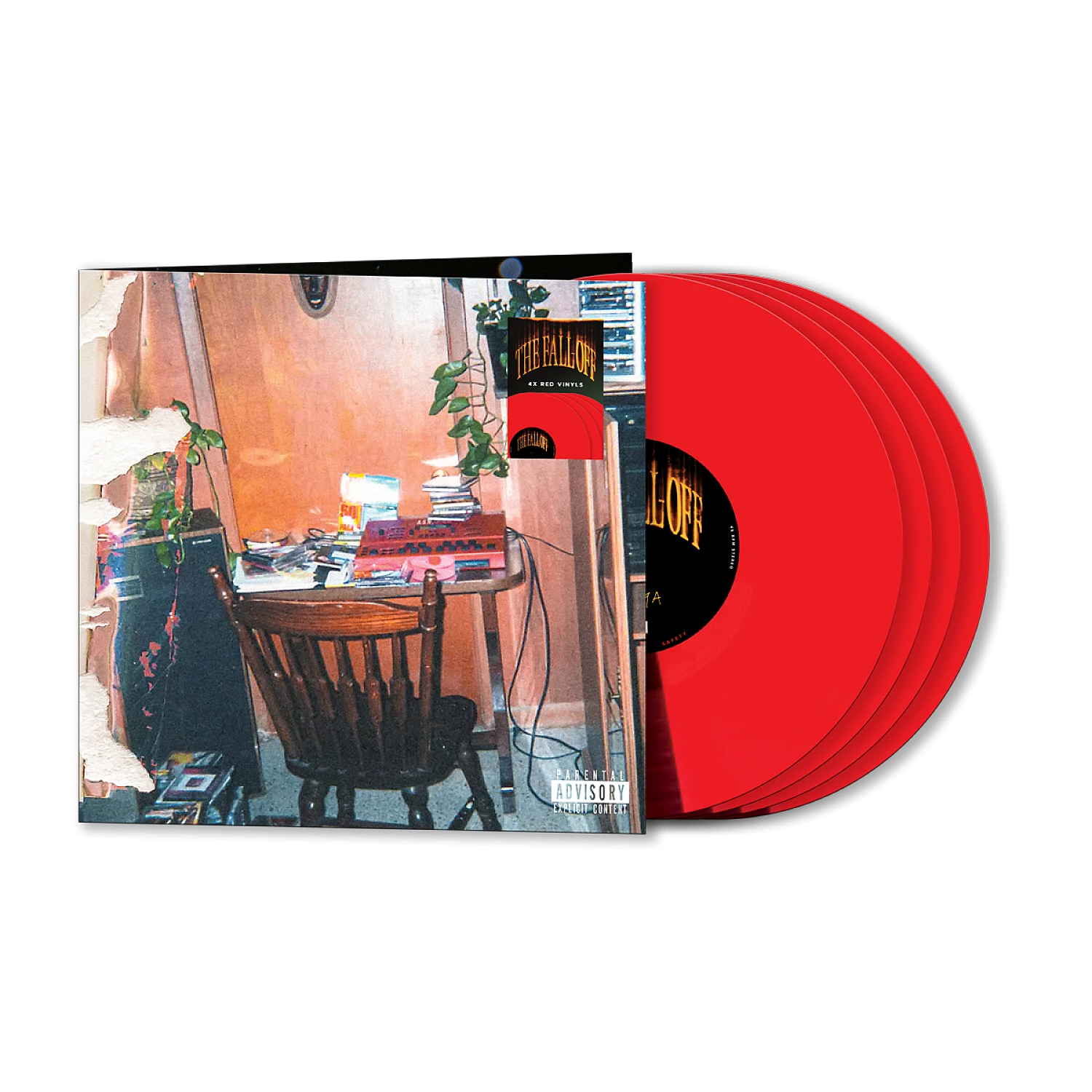 J.COLE　THE FALL ON　 4LP　 RED　VINYLS 0199957462464-transparent-001.