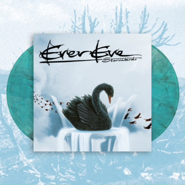 Transparent Marbled Turquoise & Black Vinyl 2LP