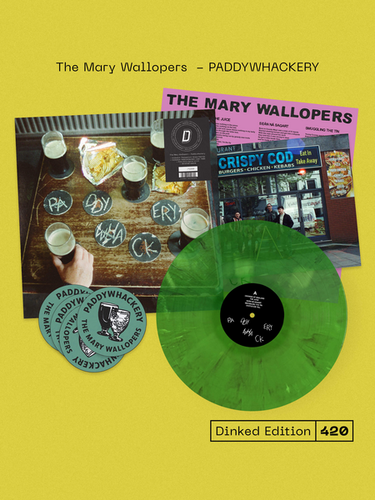 Dinked Edition #420 - Transparent Green Marble Vinyl