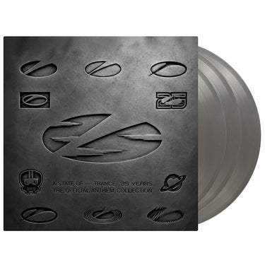 3LP Silver Coloured 140g Vinyl