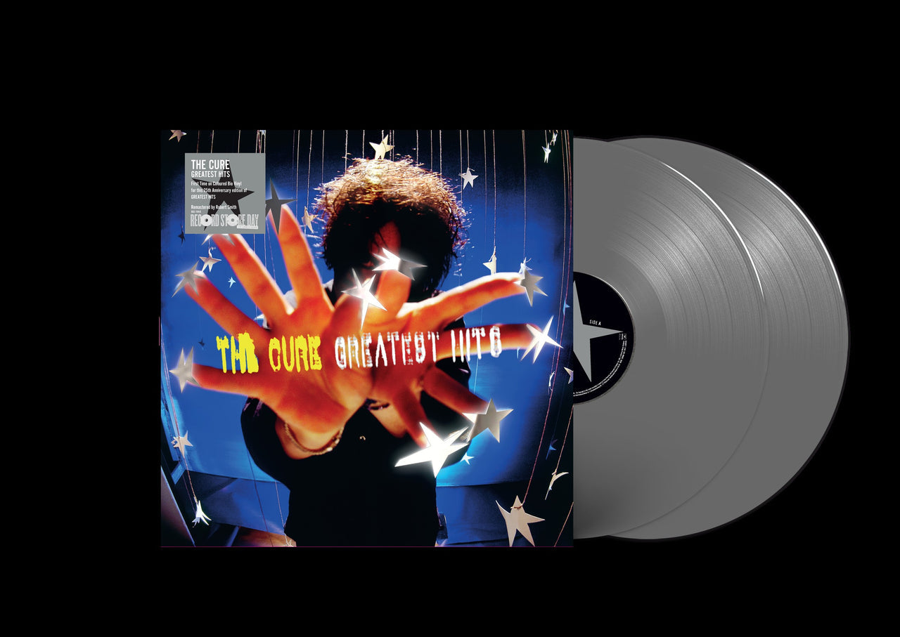 THE CURE - Greatest Hits - 2LP - Silver Vinyl [Record Store Day