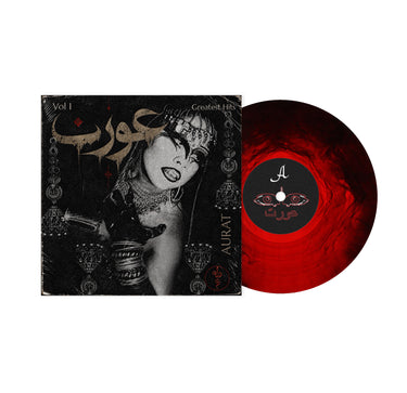 Black/Red Bloodshot Vinyl LP