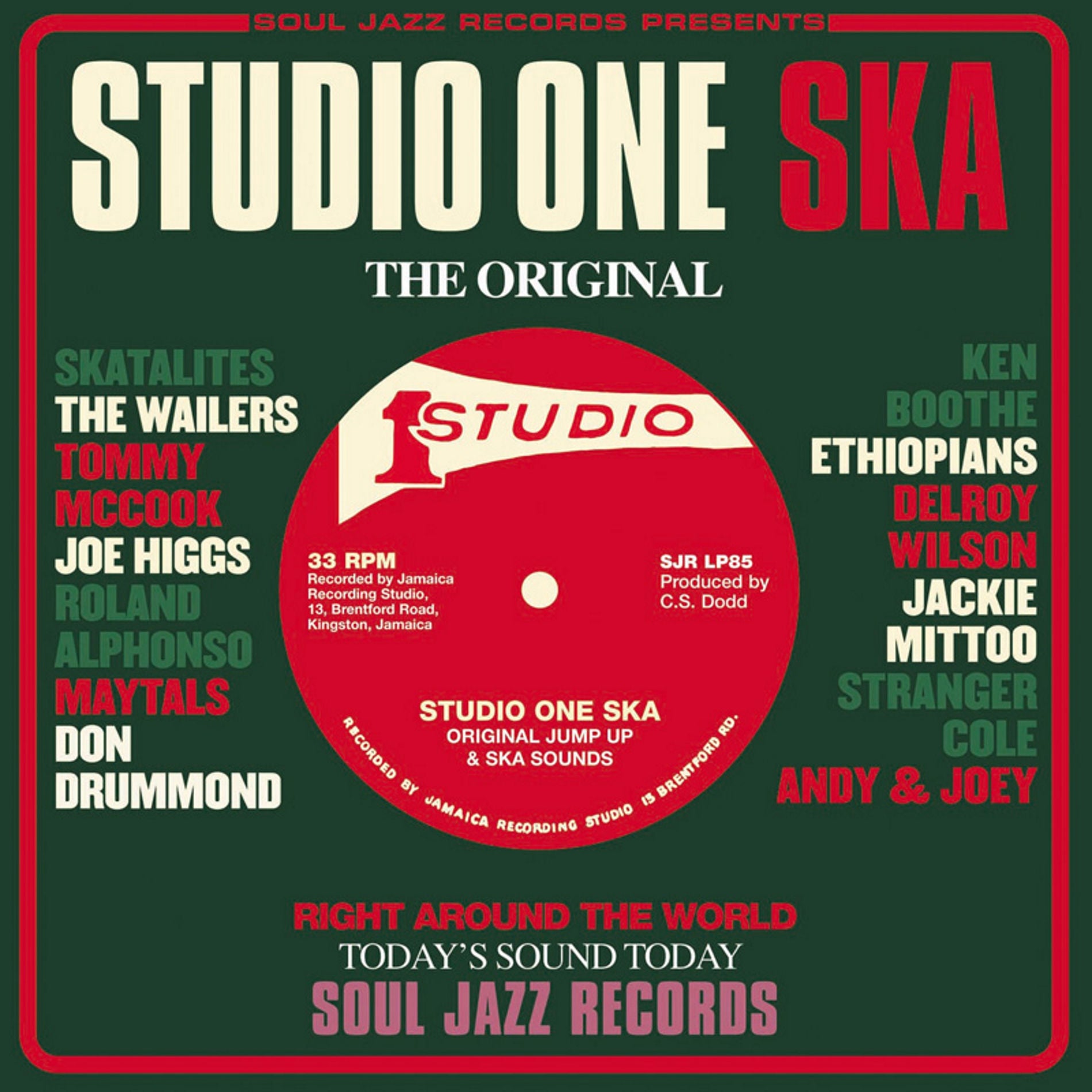 VA / SOUL JAZZ RECORDS PRESENTS - Studio One Ska – Spindizzy Dublin
