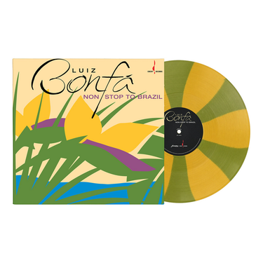180g Yellow & Green Pinwheel Splatter Vinyl LP