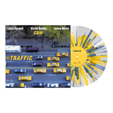 180g Transparent Blue & Yellow Splash Vinyl LP