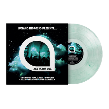 Numbered Crystal Clear & Transparent Green Marbled Vinyl LP