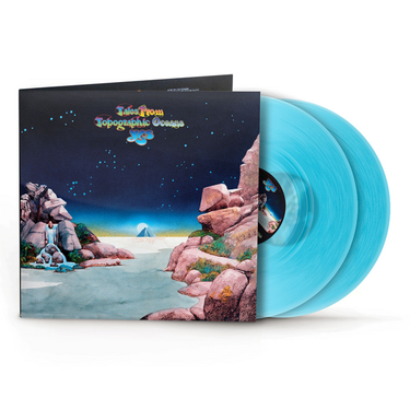 Transparent Curacao Blue Vinyl 2LP