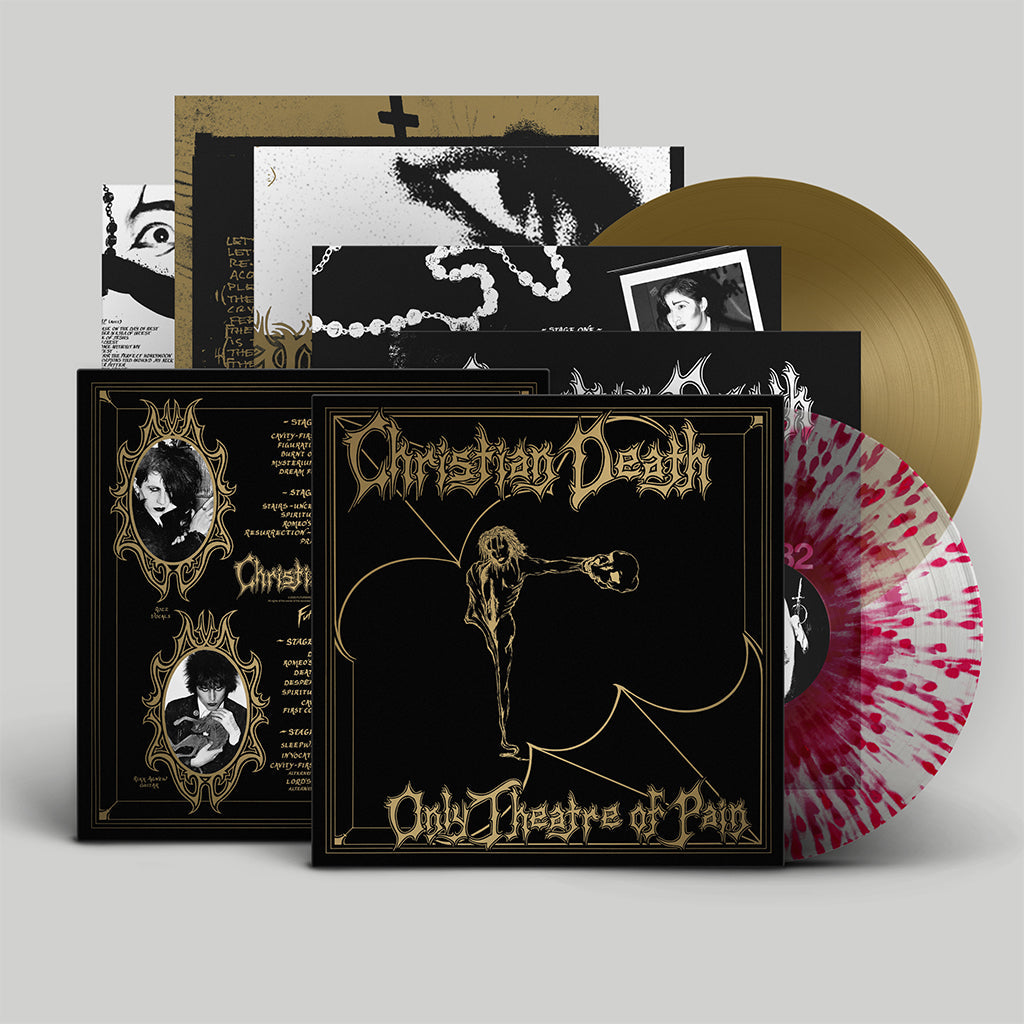 その他 DEATH LABEL_DEATH SERIES LTD2_148 CHRISTIAN DEATH - Only Theatre Of Pain (Reissue w/ large fold-out