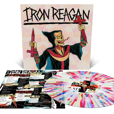 Milky Clear w/ Rainbow Splatter Vinyl LP