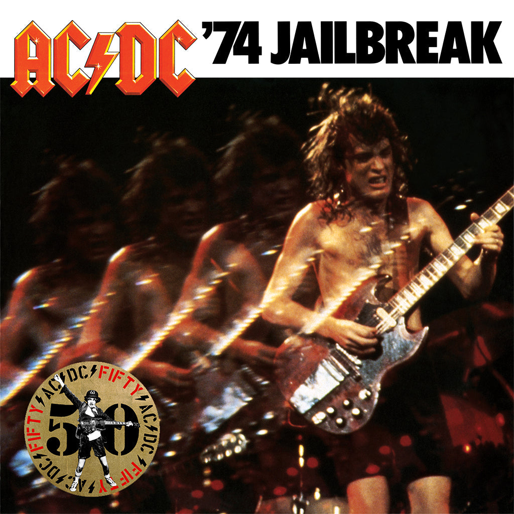 AC/DC - '74 Jailbreak (AC/DC 50 Reissue with Print Insert) - LP - 180g Gold Nugget Vinyl [JUN 21]