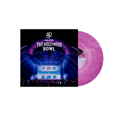 Translucent Galaxy Pink & White Vinyl LP