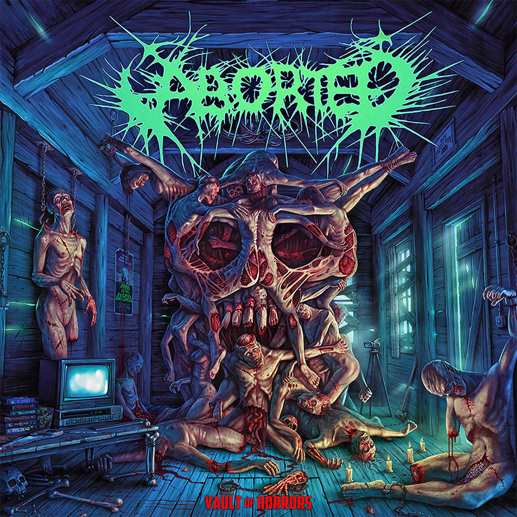 ABORTED - Vault Of Horrors (with Glow In The Dark logo and Bonus Track) - CD