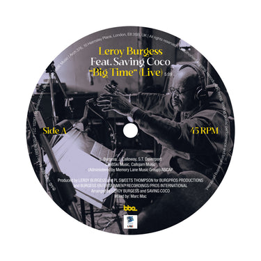 Leroy Burgess - Big Time / Let's Do It