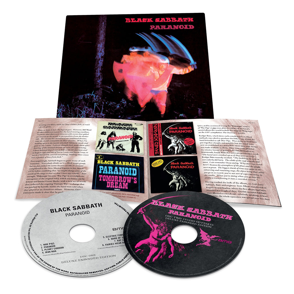 BLACK SABBATH - Paranoid (Deluxe Expanded Edition) - 2CD [NOV 7