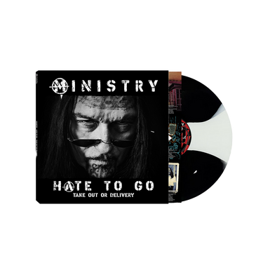 Black/White Butterfly Burst Vinyl LP