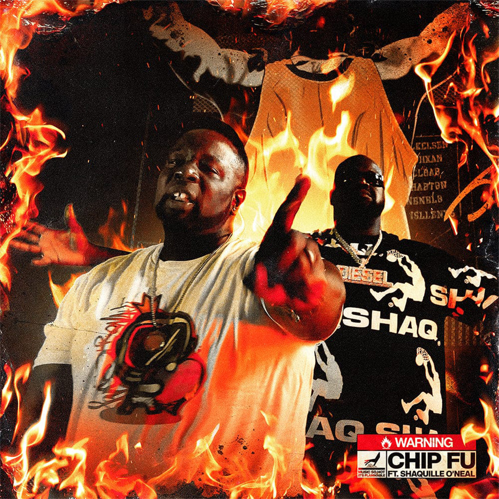 CHIP FU & SHAQUILLE O'NEAL - Warning - 7'' - Black Vinyl [DEC 5