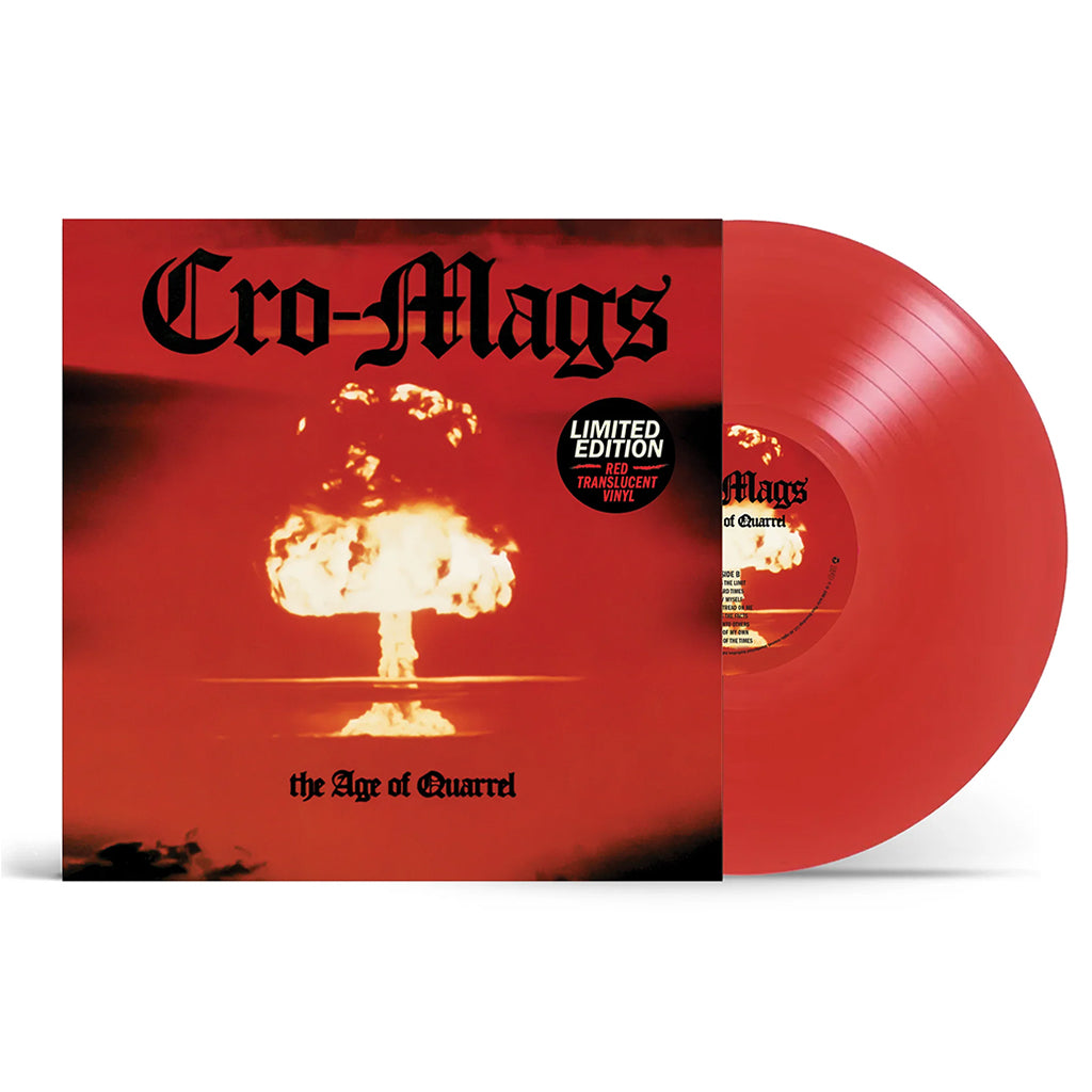 CRO-MAGS - The Age Of Quarrel (Repress) - LP - Ruby Red