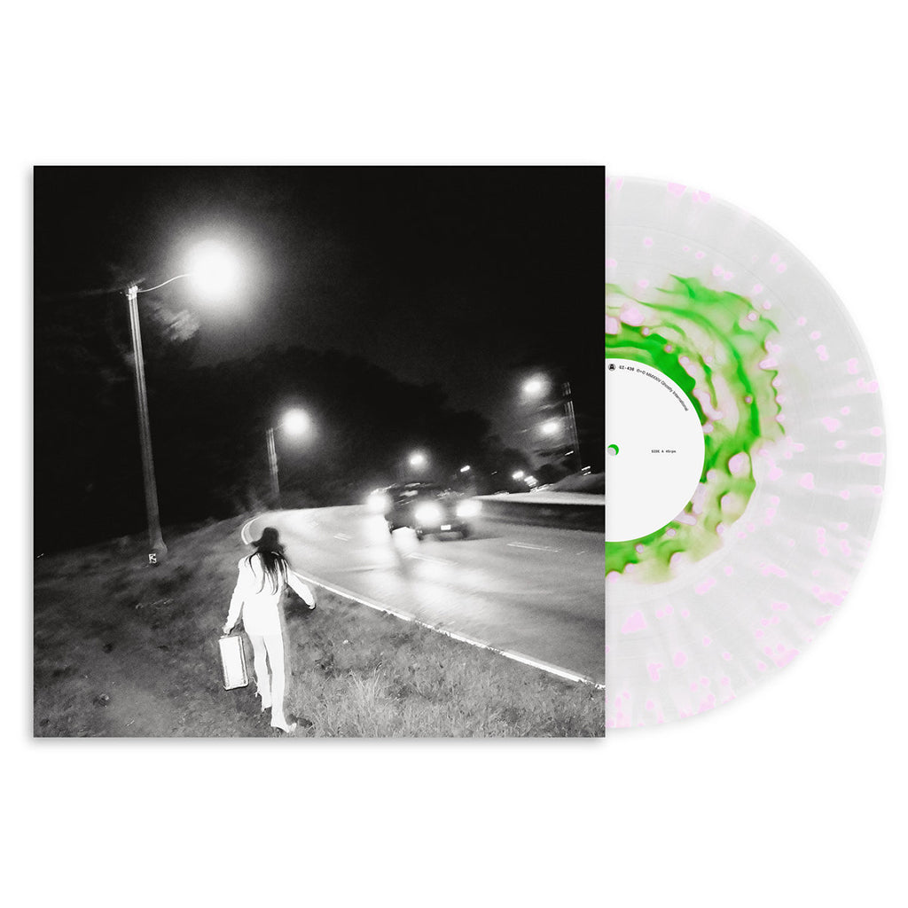 CRUSHED Extra Life 12'' EP Clear + Green With Pink Splatter Viny