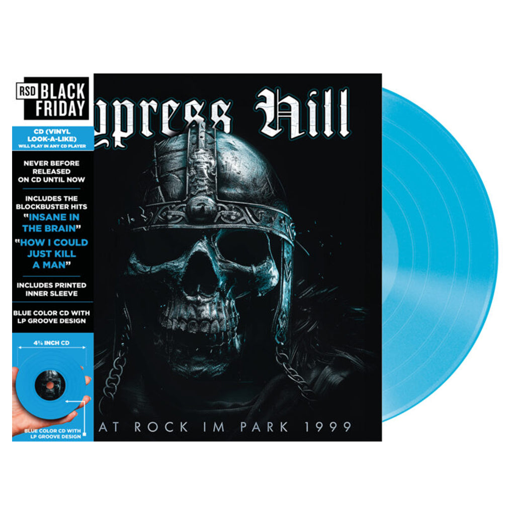 CYPRESS HILL - Live At Rock Im Park 1999 - Blue Colour CD ('Vinyl