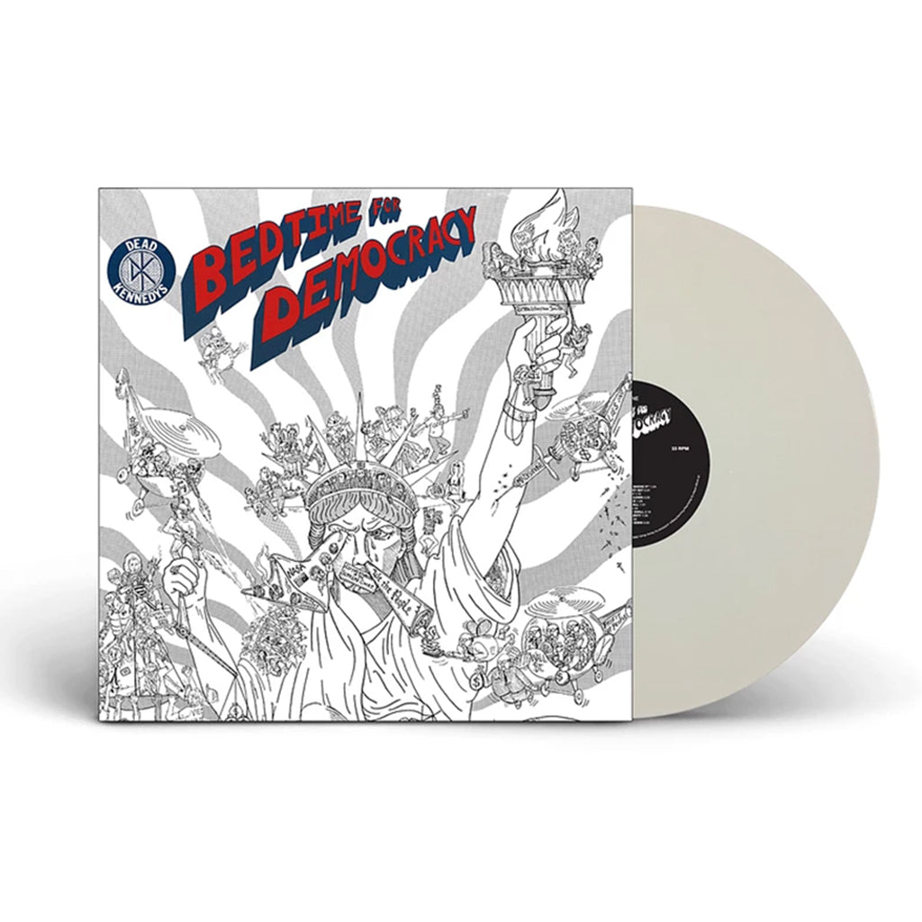 Democracy　(2023　DEAD　Reissue)　White　Viny　KENNEDYS　For　Bedtime　LP