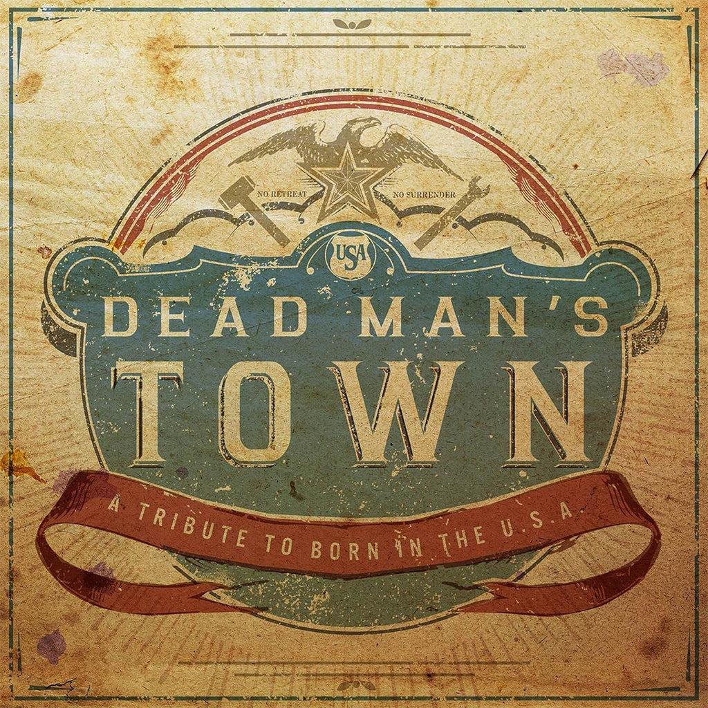 VARIOUS - Dead Man's Town: A Tribute to Born in the U.S.A. (10th Anniversary Edition) - LP - Tri-Colour Red, White & Blue Vinyl [JUN 14]