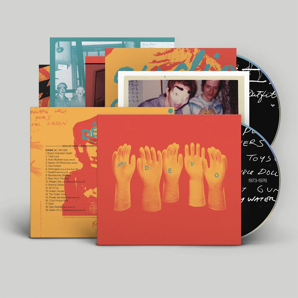 DEVO Art Devo With Fold Out Poster 2CD