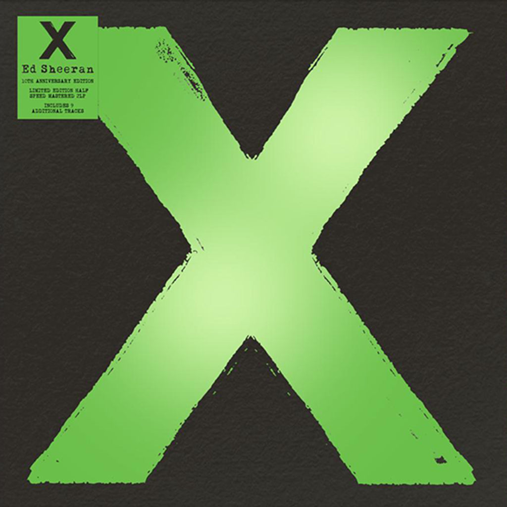 ED SHEERAN - X - 10th Anniversary Edition (Half-Speed Mastered with 9 Bonus Tracks) - 2LP - Gatefold Vinyl [JUN 21]
