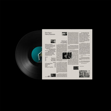 ELORI SAXL & HENRY SOLOMON - Seeing Is Forgetting - LP - Vinyl