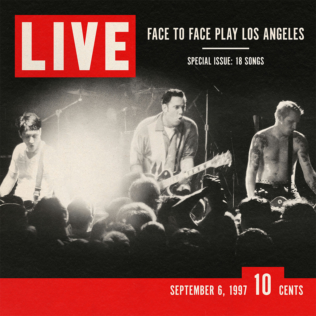 face to face FACE TO FACE - Live (35th Anniversary Edition) - 2LP - Vinyl