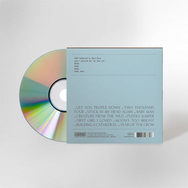 FRUIT BATS - Baby Man (with fold-out lyric poster)