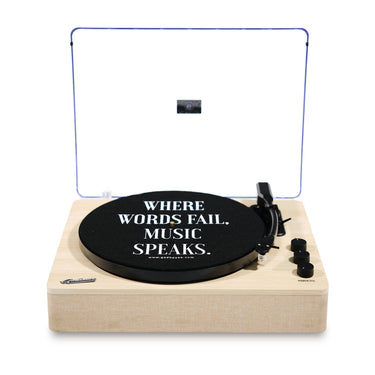GADHOUSE - Dean & Joan - Turntable & Speaker System (Soft Sand Colour)