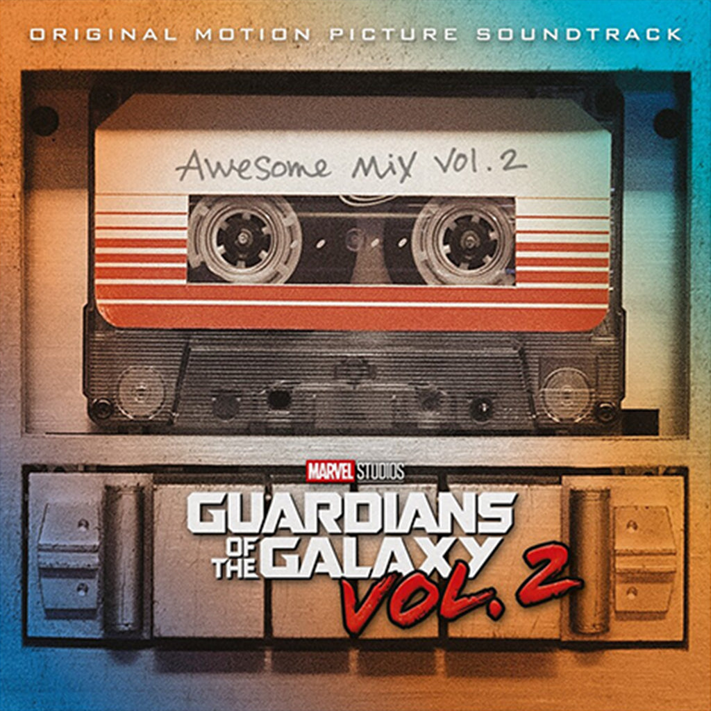 VARIOUS - Guardians Of The Galaxy Vol. 2: Awesome Mix Vol. 2 - LP - Orange Galaxy Effect Vinyl