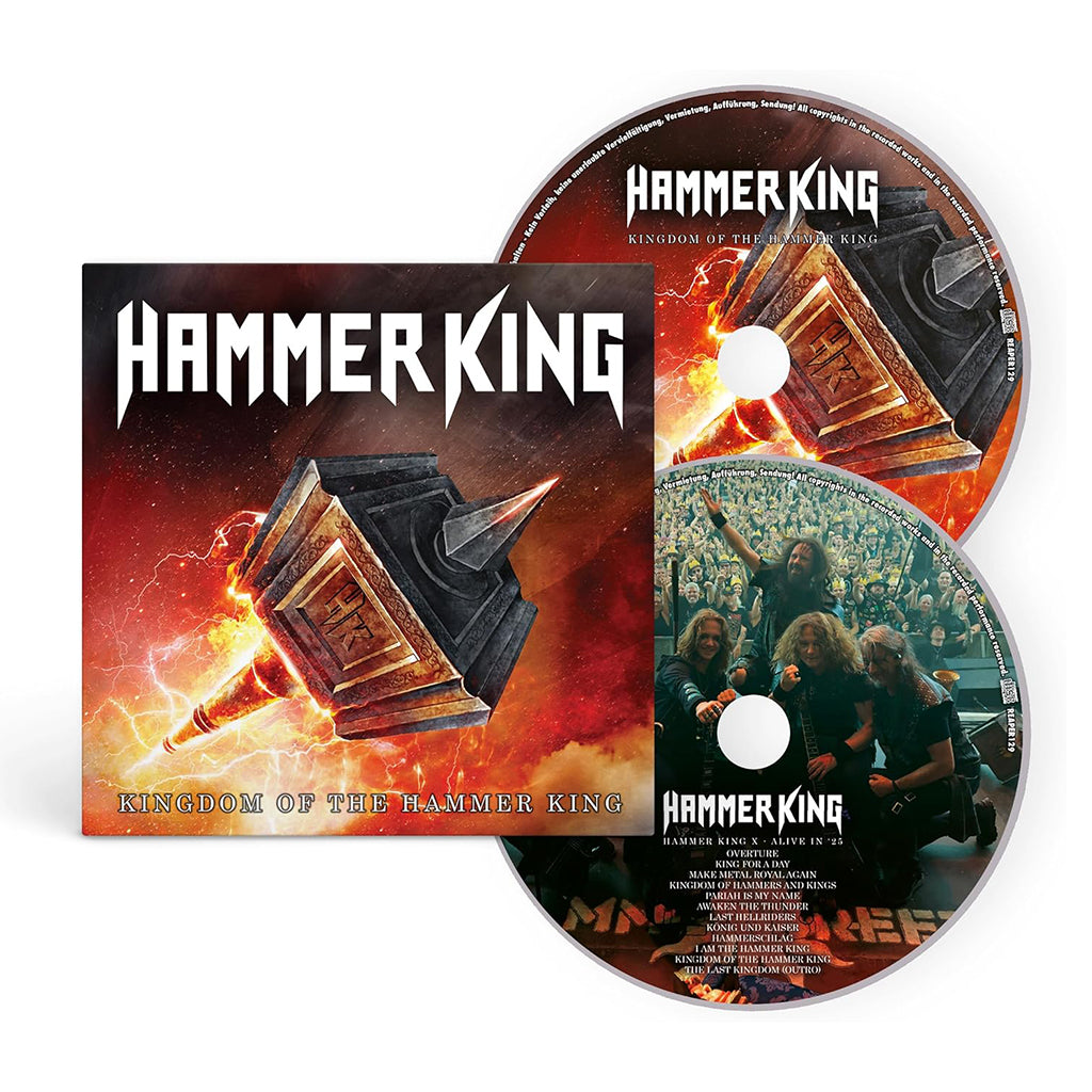 HAMMER KING◼️CD HAMMER KING - Kingdom Of The Hammer King (10th Anniversary Deluxe