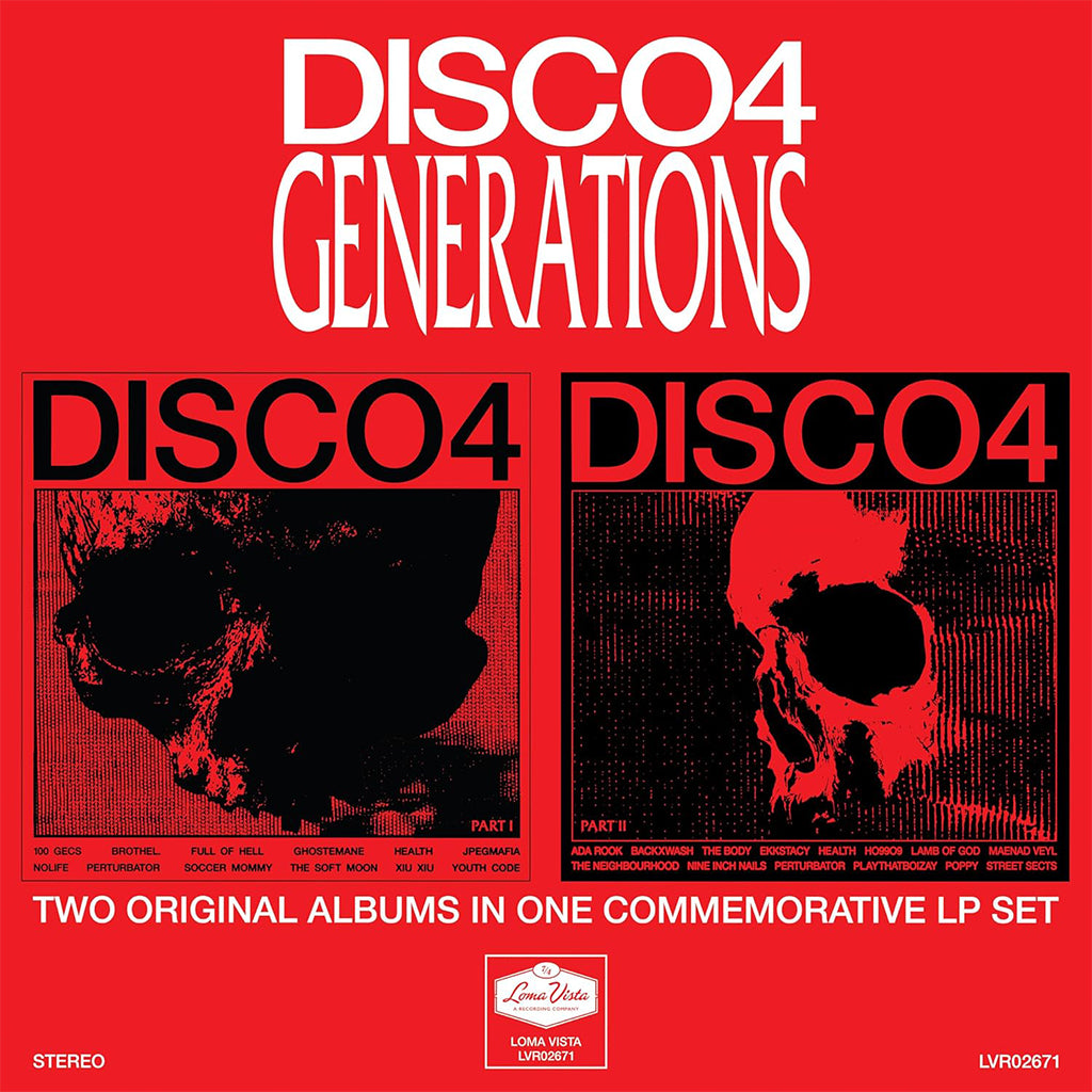 HEALTH - Disco4 :: Generations - 2LP - Vinyl Set [MAY 31]