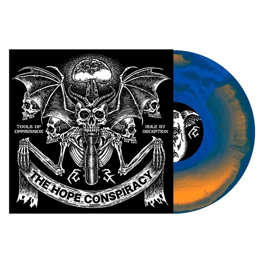 THE HOPE CONSPIRACY - Tools Of Oppression/Rule By Deception - LP - Orange & Blue Mix Colour Vinyl [MAY 31]
