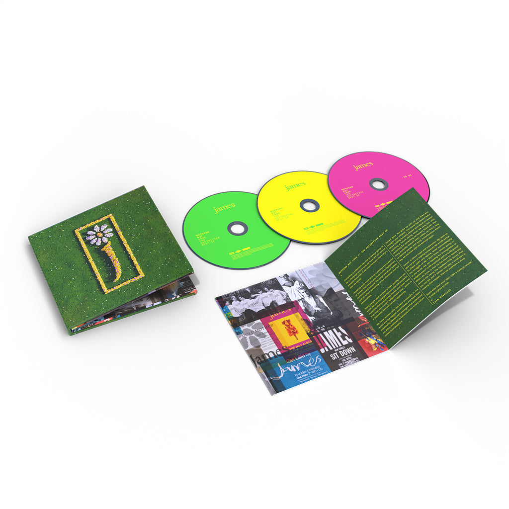 JAMES - Nothing But Love - The Definitive Best Of - 3CD Set