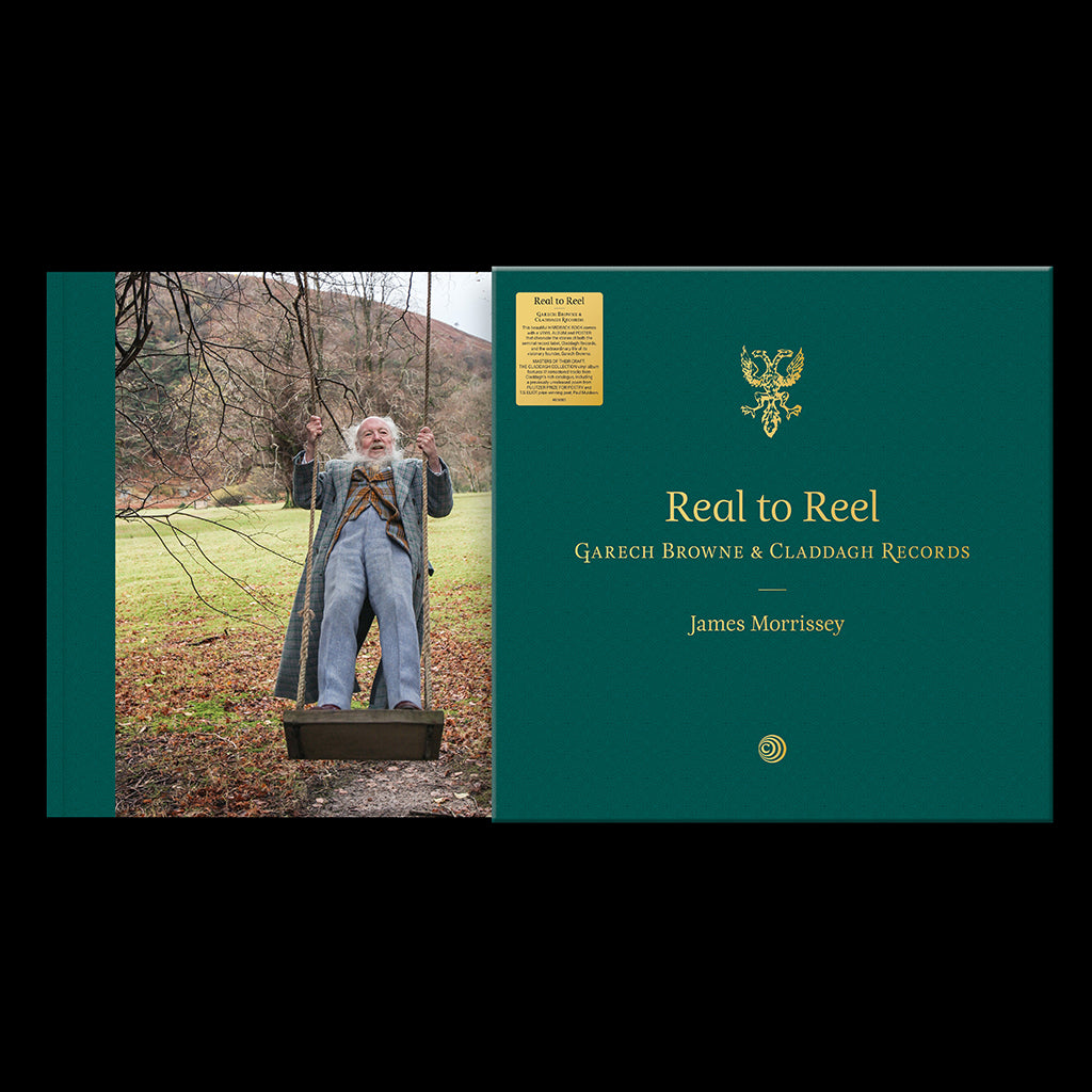 JAMES MORRISSEY - Real to Reel : Garech Browne & Claddagh Records - Hardcover Book / LP - Vinyl (with Poster) - Slipcase Set