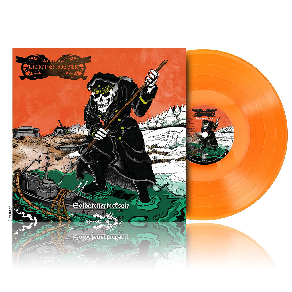 KANONENFIEBER - Soldatenschicksale - LP - Transparent Orange Vinyl
