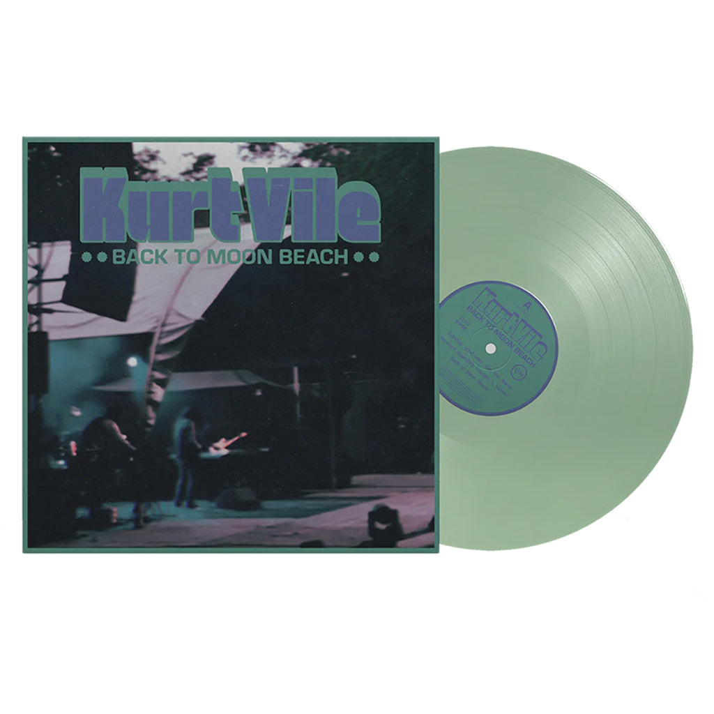 KURT VILE Back To Moon Beach EP 12'' EP Coke Bottle Clear Vinyl