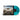 Splattered Translucent Turquoise/White/Black Vinyl LP