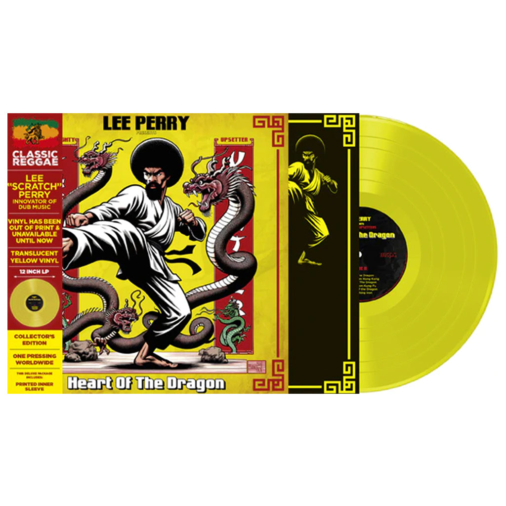 LEE PERRY - Heart Of The Dragon (2024 Reissue with New Cover Art) - LP - Yellow Vinyl [MAY 31]