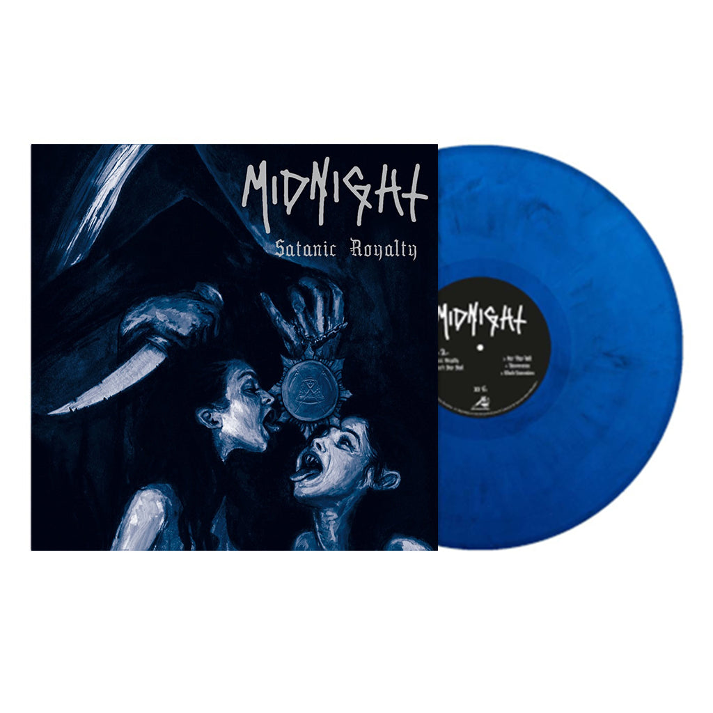 MIDNIGHT - Satanic Royalty (15th Anniversary) - LP - Blue w/ Black