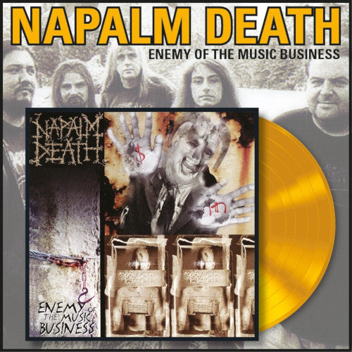 NAPALM DEATH - Enemy Of The Music Business (Reissue) - LP - Yellow
