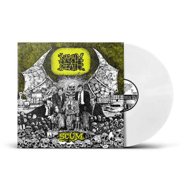 NAPALM DEATH - Scum (PHD Exclusive) - LP - White Vinyl [NOV 14