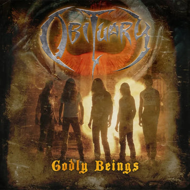 OBITUARY - Godly Beings (with 4 Replica Postcards)