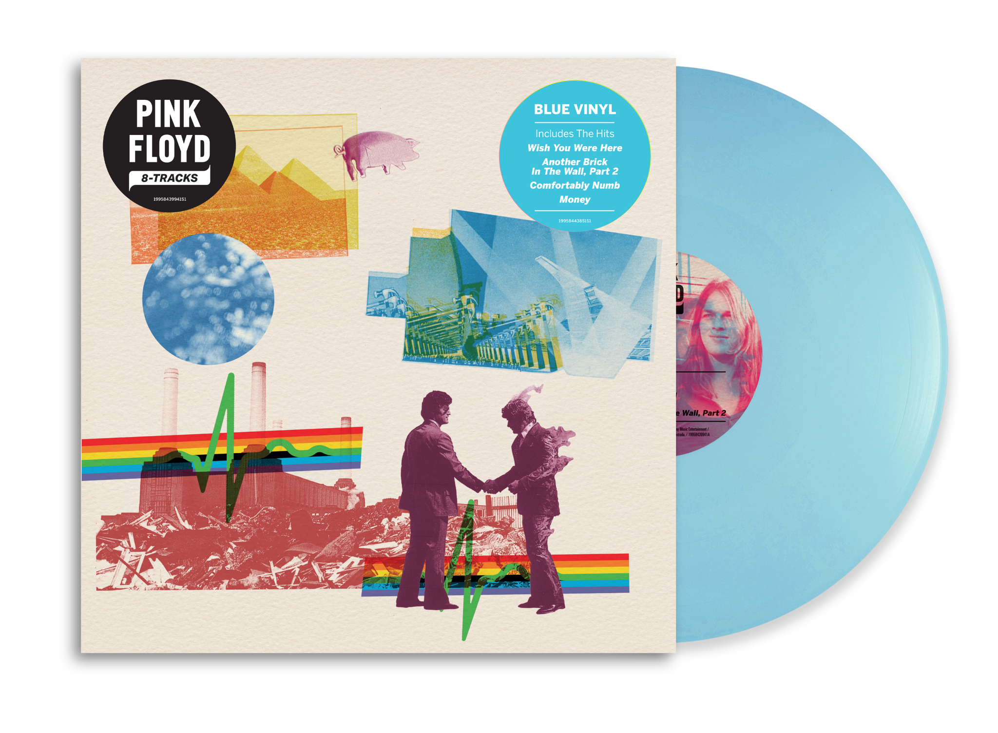 PINK FLOYD - 8-Tracks- LP - Baby Blue Vinyl – Spindizzy Dublin