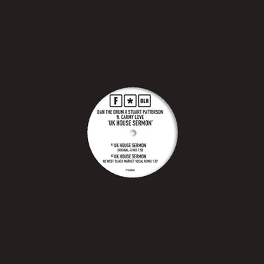 Black Vinyl 12"